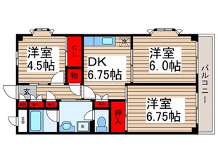 サントミグランドールマンションの物件間取画像